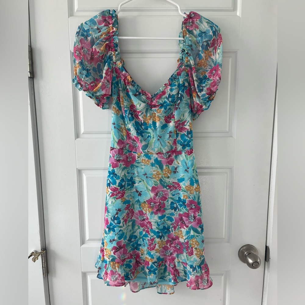 Show Me Your Mumu - Tori Tie Back Mini Dress, XS - Picture 3 of 8